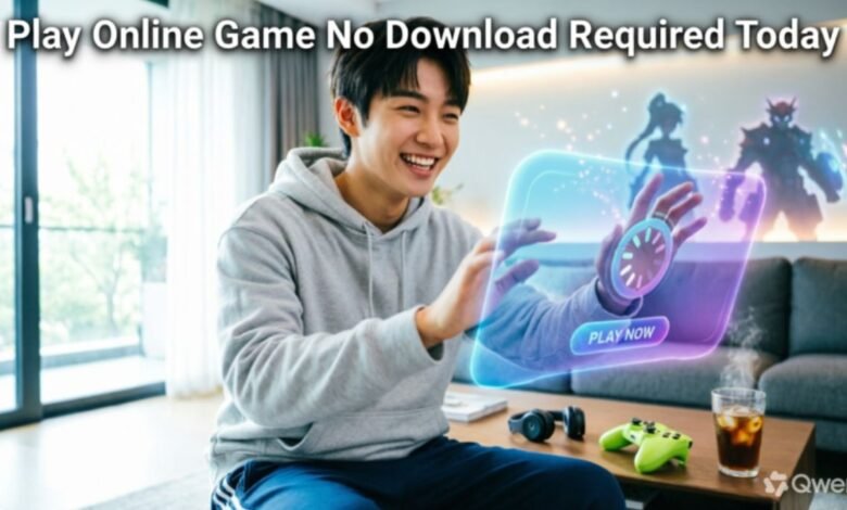 Play Online Game No Download Required Today